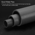 thumbnail image 6 of Rigid Round Pipe 35.2mm ID 40mm OD 20cm/8" Length Black High Impact for Water Pipe, Crafts, Cable Sleeves, 6 of 6