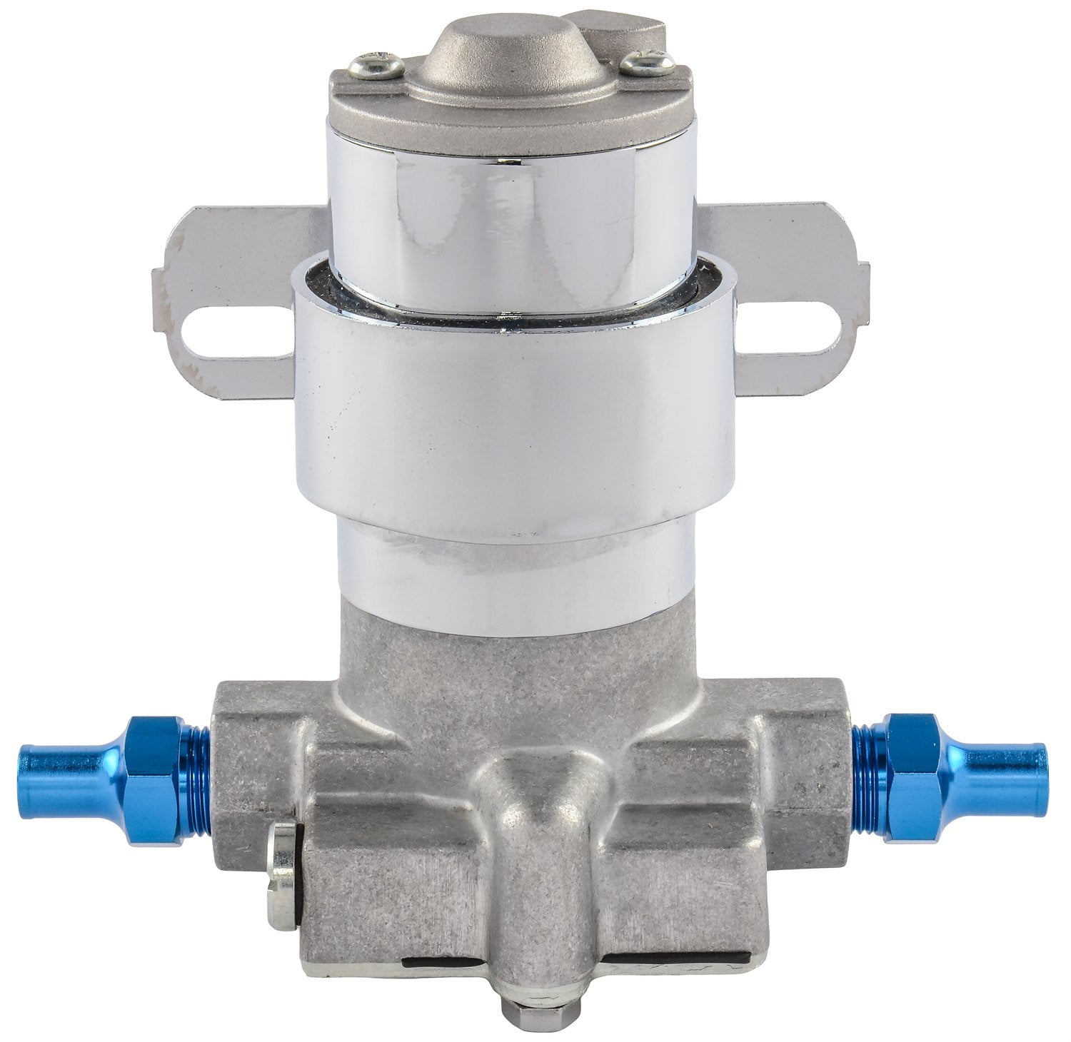 JEGS 15943 Chrome Electric Fuel Pump 120 gph / 454 lph