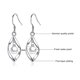 thumbnail image 3 of Pendientes colgantes estilo boho con diseño en espiral chapado para mujer, 3 of 9