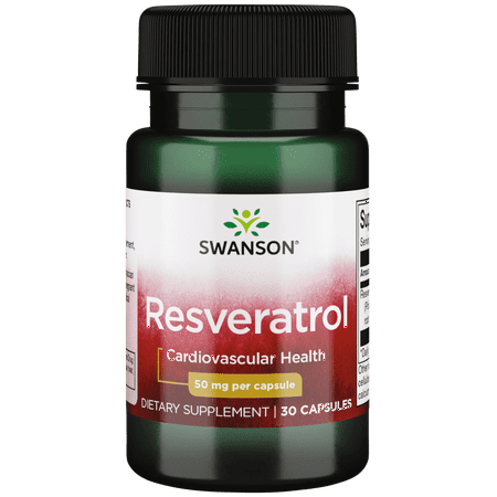 Swanson Resveratrol 50 mg 30 Capsules