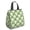 Bigfoot and Yeti, variant on Bigfoot and Checker Blue Pattern Insulated Lunch Bag for Women Men, Large Portable Soft Cooler Tote, Thermal Food Storage Bag with Pearl Cotton, 8.66L, 8.75"x5.75"x9.5"