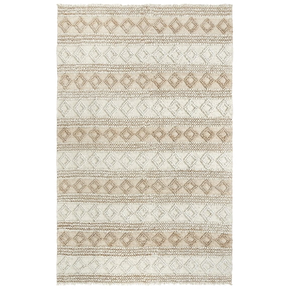 Rizzy Rugs Capri Area Rug CPI108 Casual Light Brown, 8' 6" x 11' 6", Beige