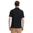 thumbnail image 3 of DTWOOO Mens Polo Shirts Short Sleeve Casual Solid Stylish Dry Fit Performance Golf Polo Shirts for Men, 3 of 8