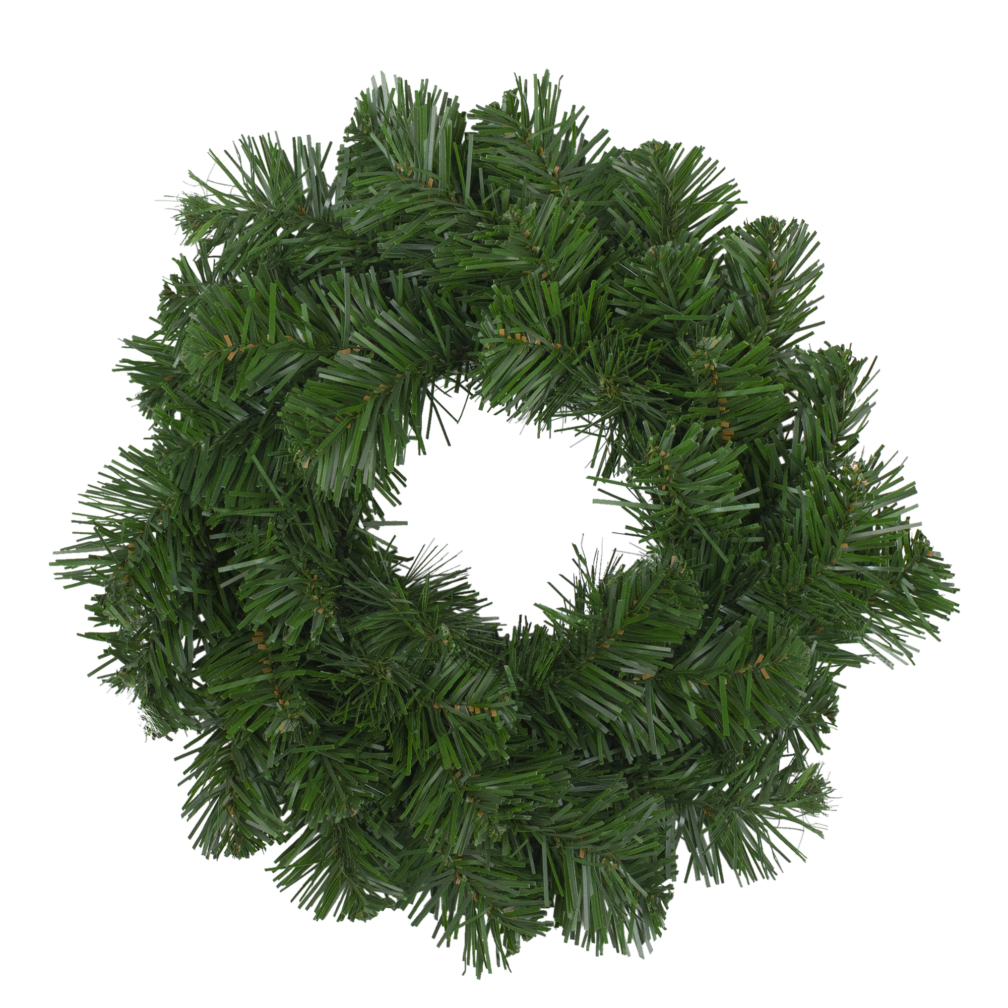 Deluxe Windsor Pine Artificial Christmas Wreath - 12-Inch, Unlit