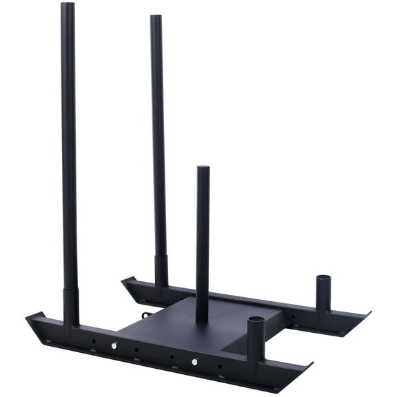 Heavy-Duty Weight Sled for Fitness Training, Durable Steel Construction for Strength Building and Explosive Power