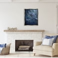 thumbnail image 2 of Stupell Industries Aquatic Dolphins Underwater Coastal Painting Gray Floater Framed Art Print Wall Art, 2 of 6