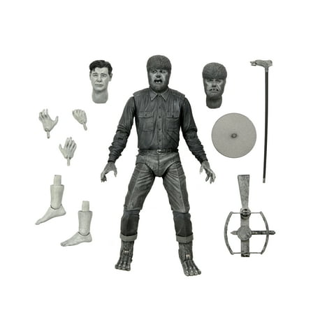 Universal Monsters - 7” Scale Action Figure - Ultimate Wolf Man (B&W)