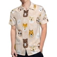 thumbnail image 4 of High Quality Hawaiian Shirts for Men Short Sleeve Aloha Beach Shirt Floral Summer Casual Button Down Shirts Blouses VX6GX3, 4 of 7