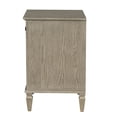 thumbnail image 3 of JERFIT Victoria Industrial Nightstand, Reclaimed Wood Look Bedside Table with Drawer and Shelf, Grey Oak Finish, 3 of 10
