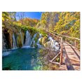 thumbnail image 2 of Automne à Plitvice Lakes - Photo de Paysage Impression sur Toile, 2 of 3