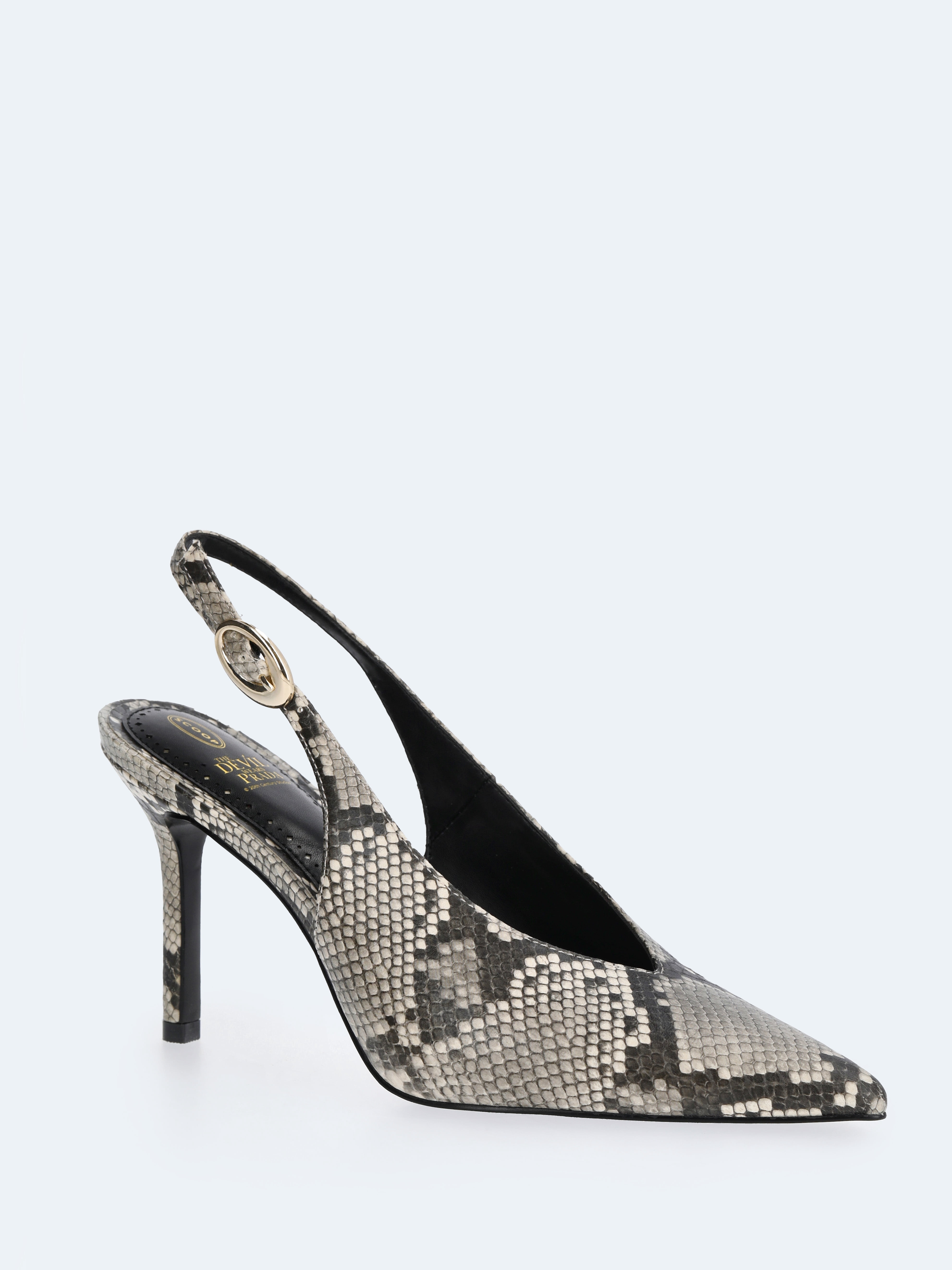 Devil Wears Prada Scoop Collection Women's Pointed Toe Slingback Heels