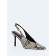 thumbnail image 3 of Devil Wears Prada Scoop Collection Women's Pointed Toe Slingback Heels, 3 of 6