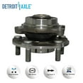 thumbnail image 3 of Detroit Axle - Front Wheel Hub Bearing Assembly Replacement for 2003-2007 INFINITI G35 2003-2009 350Z, 3 of 8