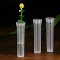 thumbnail image 3 of WEUVEB Transparent Plastic Single Flower Tubes Water Containers, 50 Pieces for Floral Arrangements, 3 of 6