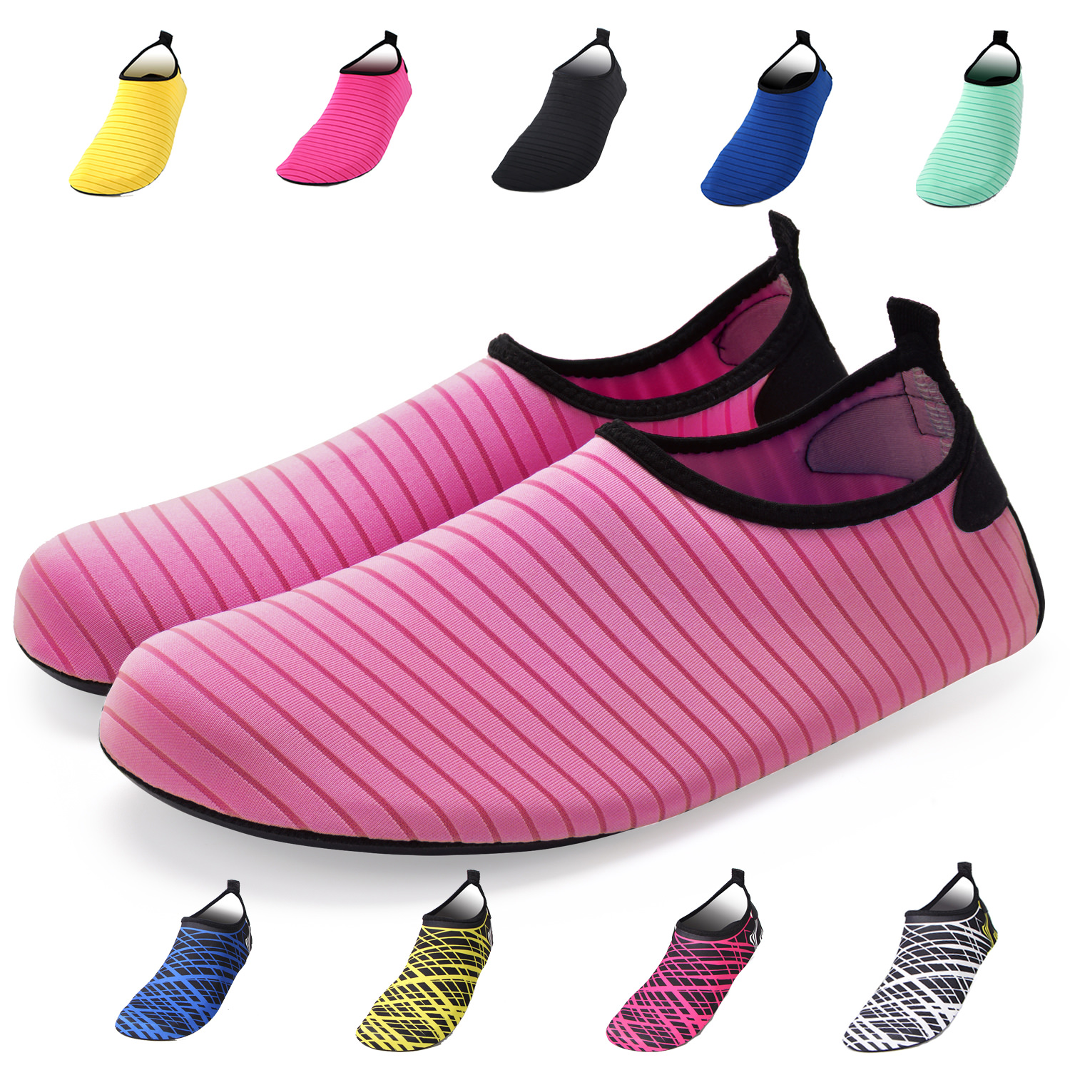 bridawn Water Shoes for Women and Men Quick-Dry Socks Barefoot Shoes