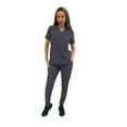 thumbnail image 6 of Fubu Women's Slim Fit High Waisted Jogger Yoga Scrub Pant Medical Nursing Uniform, 6 of 7