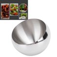 thumbnail image 4 of Tazón De Condimento De Acero Inoxidable, Diseño De Boca Inclinada Platos De Condimento Tazón De Inmersión Para Sushi Platos De Aperitivo Tazones De Salsa De Metal Tazón De, 4 of 7