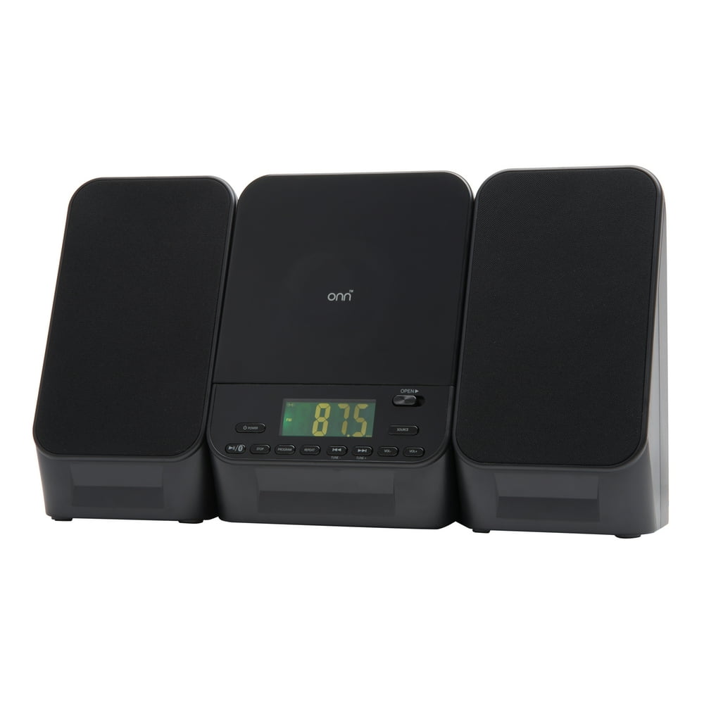 Onn Home Music 5Watt Mini Bluetooth CD Stereo System