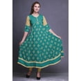 thumbnail image 2 of Bimba Printed Long Kurti For Women Anarkali Dress Indian Casual Top Tunic, 2 of 5