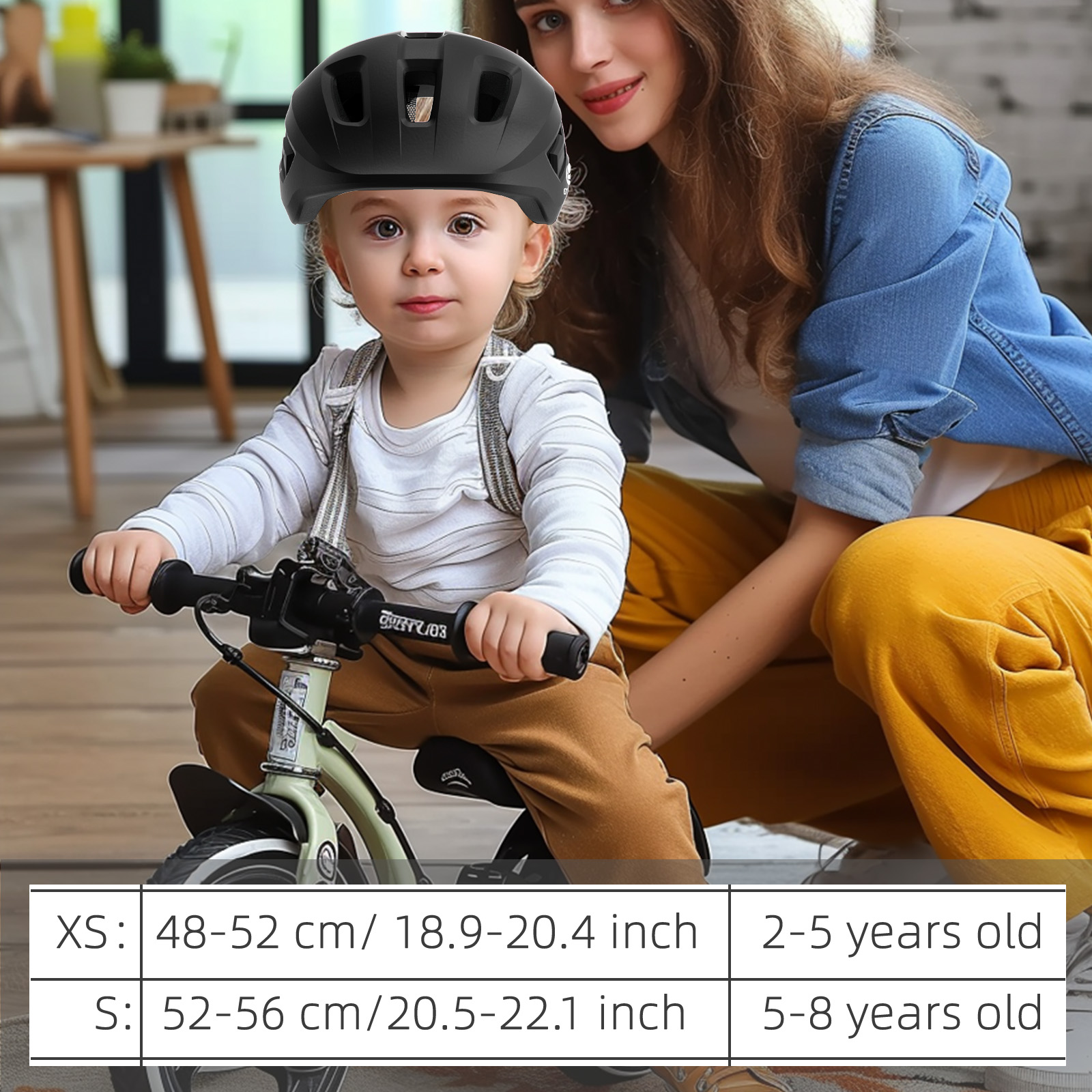 GLAF Baby Bike Helmet Toddler Helmets for 1 Year Old and Up Infant Girls Boys Multi Sport Adjustable for Scooter Bicycle Kids Youth Child Skateboard Safety Cycling