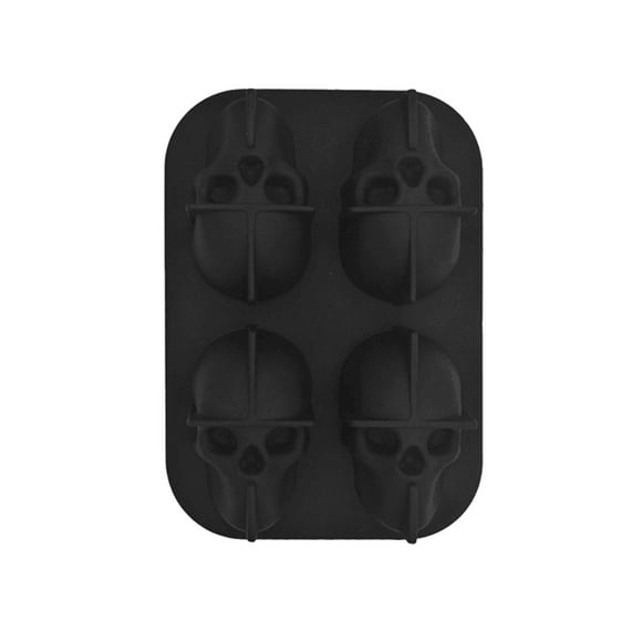 fsxdhpcsgfc Ice Tray 3D Skeleton Ice Lattice Silica Gel Skeleton Whisky Ice Skeleton Ice Cake Baking Small Ice Small Reusable Ice Cubes Deep Fridge Ice Trays for Freezer Soup And Stock Freezer Tray