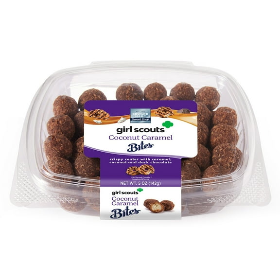 Girl Scout Coconut Carmel Snack Bites, 5 oz