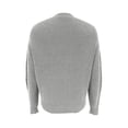 thumbnail image 7 of Ashirexll Winter Sweaters for Women, Pullover Sweaters for Women, Womens Minimalist Solid Color Round Neck Long Sleeve Pullover Knit Sweater, 7 of 7