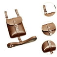 thumbnail image 6 of Sharprepublic Medieval Belt Pouch Multifunctional Waist Bag for Carnival Outdoor Halloween Brown, 6 of 8