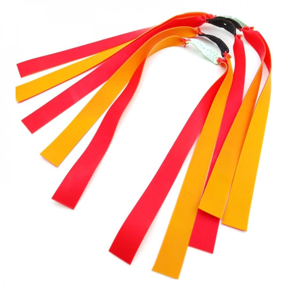 Slingshot Powerful Elastic Flat Rubber Band Slingshot Accessories
