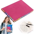 thumbnail image 2 of Clearance Sale! Notebook Rainbow Edge Notebook Rose Red Journal, 2 of 5