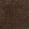 thumbnail image 5 of Garland Rug Serendipity Washable Nylon Bath Rug Set, 2 Piece Set (17"x24" Bath Rug, & 21"x34" Bath Rug) Chocolate, 5 of 6