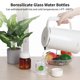 thumbnail image 3 of 6 botellas de agua de vidrio, botellas de agua de vidrio transparente de 10 oz, pequeñas botellas de jugo a prueba de fugas con báscula, lindos frascos para leche, té, bebidas, servir bebidas frías y, 3 of 6