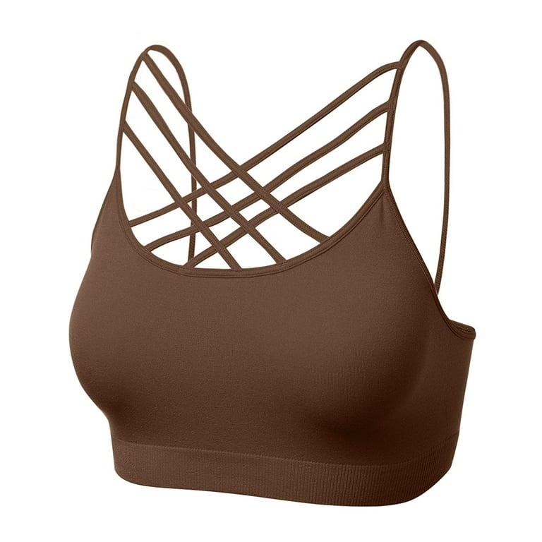 No pad sports bra discount