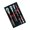 6pc red, variant on Flexible Head Ratcheting Spanner Set with Extension Rods Steel Construction for Confined Mechanical Repairs