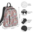 thumbnail image 4 of Balery Cartoon Hearts Lightweight Backpack for Men and Women - Durable and Water-Resistant, Ideal for School, Work, Travel, and Everyday Use, 4 of 9