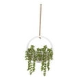 thumbnail image 4 of Fancyes Artificial Hanging Plant Fake Plants Hanging Pot Decoration Faux Greenery Boho Wall Decor for Outdoor Garden Home Living Room 1 Piece, 4 of 8