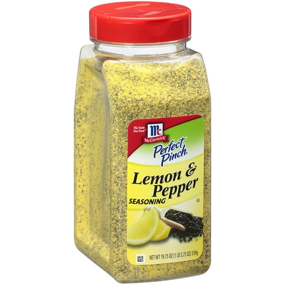 McCormick Perfect Pinch Lemon YPF5 & Pepper Seasoning, 19.75 oz