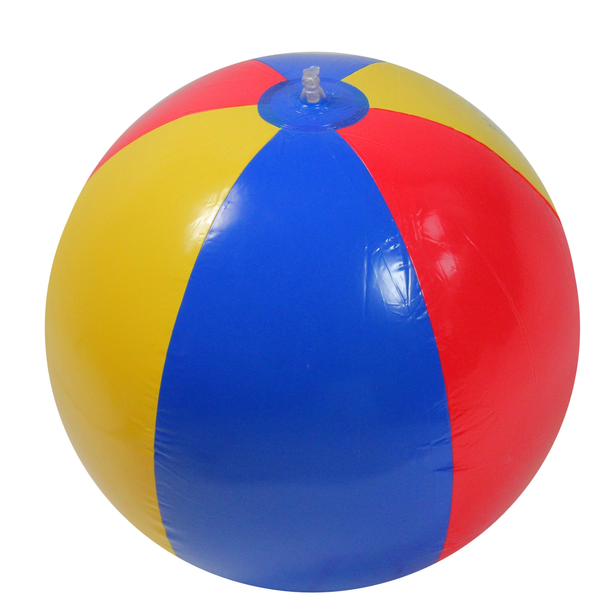 Large Blow Up Beach Ball Inflatable Football Party Swimming Pool Garden Toy 24" 