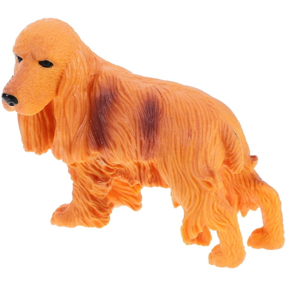 unbranded  Dog Sculpture Simulation Model French Bulldog Puppy Toys Animals Brown