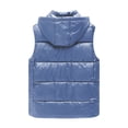 thumbnail image 4 of Ailaofu Women's Puffer Vest Winter Sleeveless Jacket Insulated Quilted Waistcoat Outerwear Gilet, 4 of 6