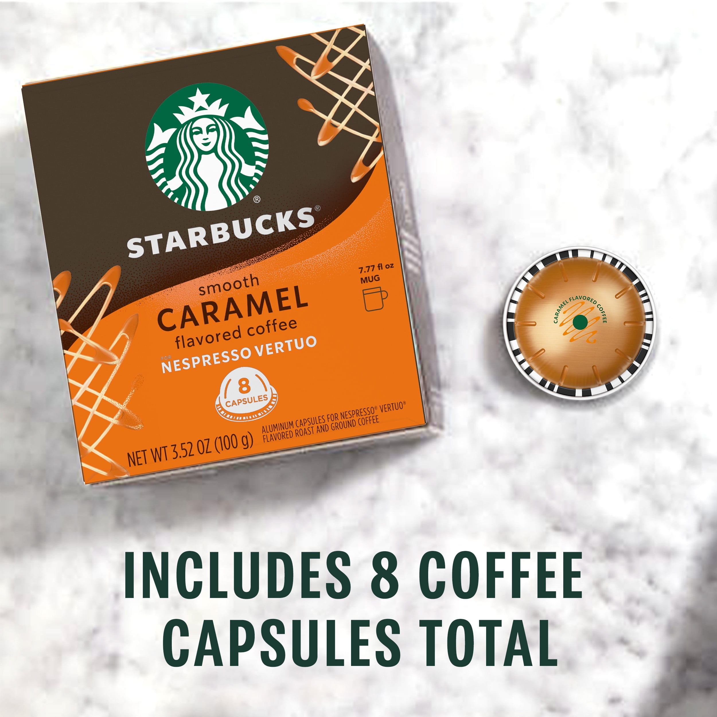 STARBUCKS,80 Capsules( Pack of 8 x10 Capsules), Nespresso Variety Pack