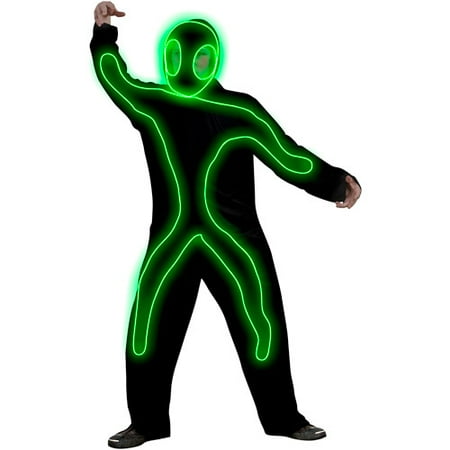 Halloween Light Up Alien Stick Figure Child Hallow - Walmart.com