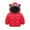 Red, variant on XinLfly Toddler Boy Winter Jacket Hooded Winter Coat Puffer Down Jacket Windproof Fleece Lined Navy, Size 2T-8