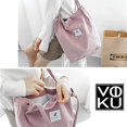 thumbnail image 4 of Bolso de lona mujer - cuero polvo, 4 of 8