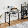 thumbnail image 2 of Escritorio Rectangular Estilo Industrial, Estructura Metálica, Ideal para Home Office Black, 2 of 6