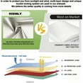 thumbnail image 3 of 10x10 ft Canopy Sidewalls with   & Heat Reflection for - Tent, 3 of 6