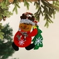 thumbnail image 2 of Mecorevxz Christmas Fabric Hanging Ornaments,Christmas Cute Doll Small Pendant Christmas Tree Hanging Decorations,Car Hanging Decoration(C), 2 of 8