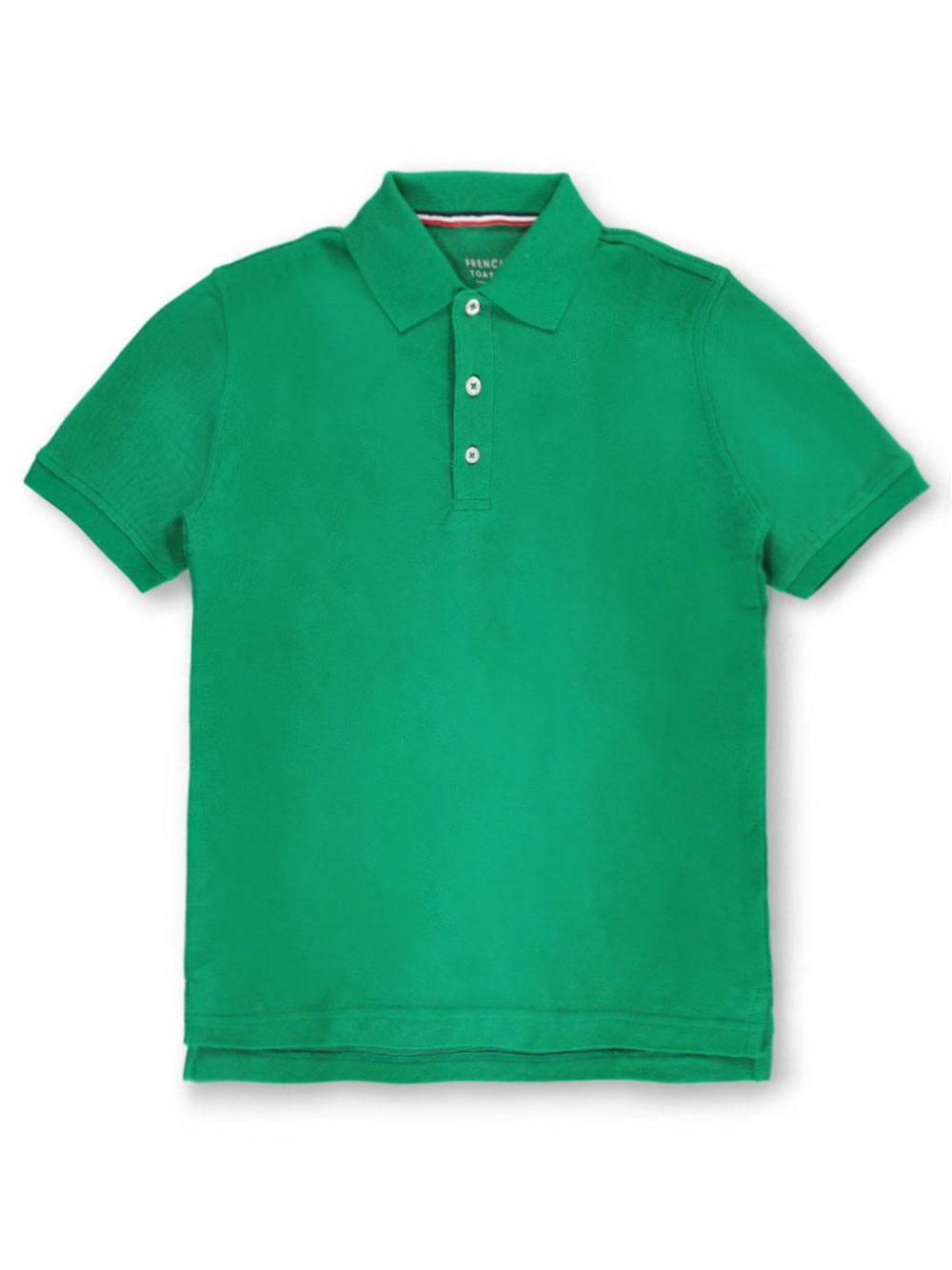 French Toast Unisex S/S Pique Polo (Sizes 8 20) kelly green, 16