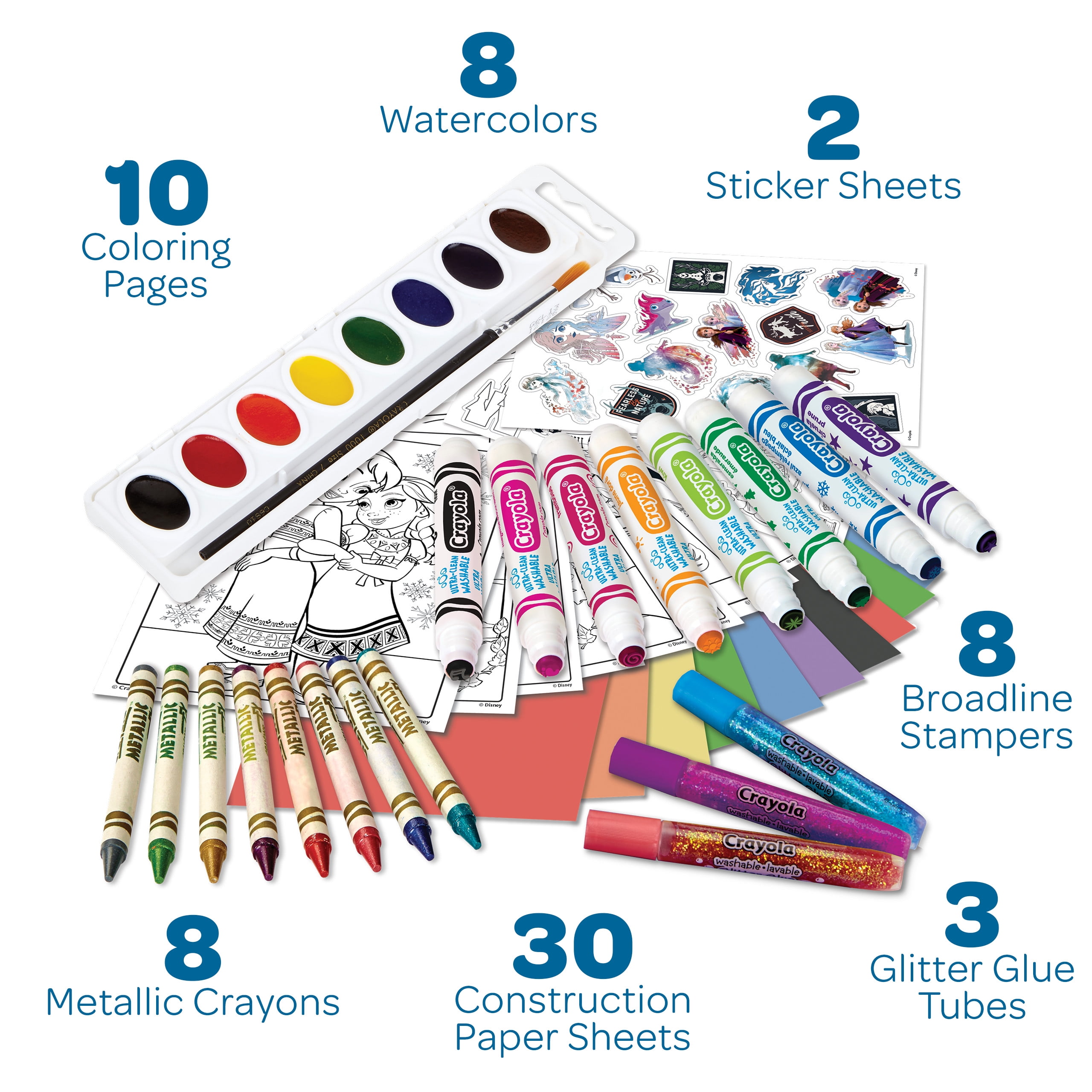 CRAYOLA Create Color CASE Frozen 2 One Size Multi