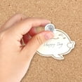 thumbnail image 3 of Push Pins 100 Count, Standard Clear Thumb Tacks Steel Point and Clear Plastic Head (Clear, 1 inch), 3 of 5